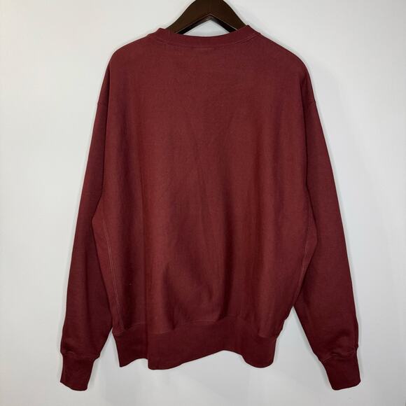 Harvard University Crimson Champion Reverse Weave Sweetheart Red Maroon XL - Picture 8 of 10